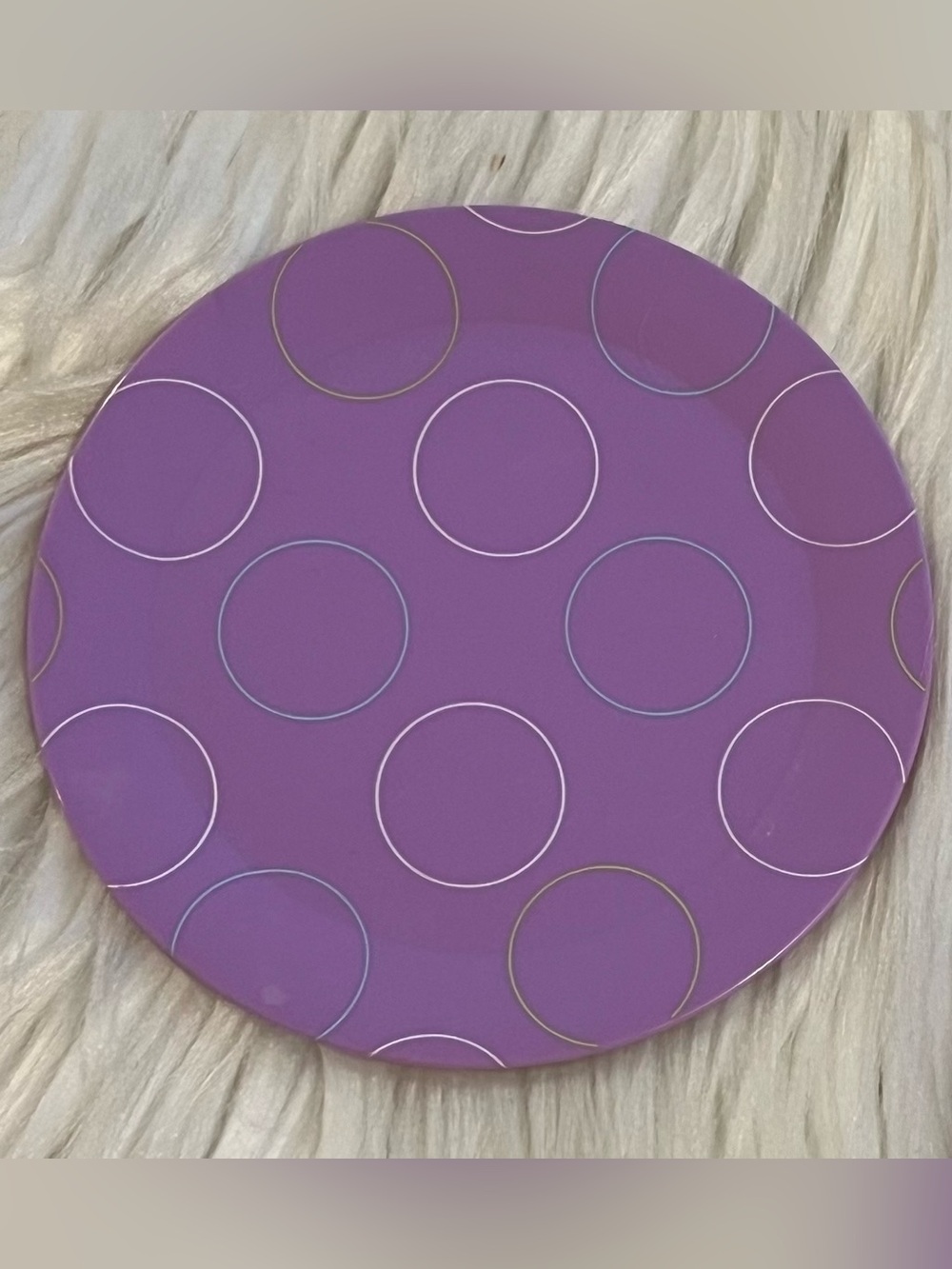 American Girl Chrissa's Party Treats Plate Only for 18 inch dolls